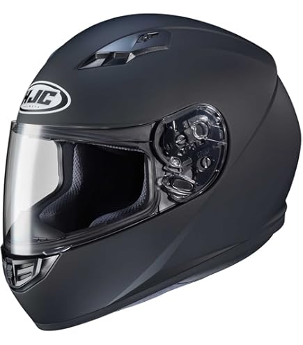 HJC CS-R3 フルフェイスヘルメット マットブラック Amazon.com: HJC Unisex Adult CS-R3 Gloss Black Full Face
