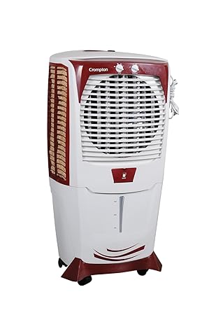 Crompton Greaves Ozone 55 Ltrs Desert Air Cooler (White/Maroon)