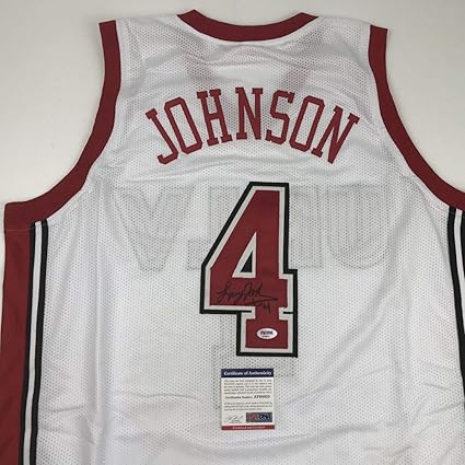 signed basketball jersey