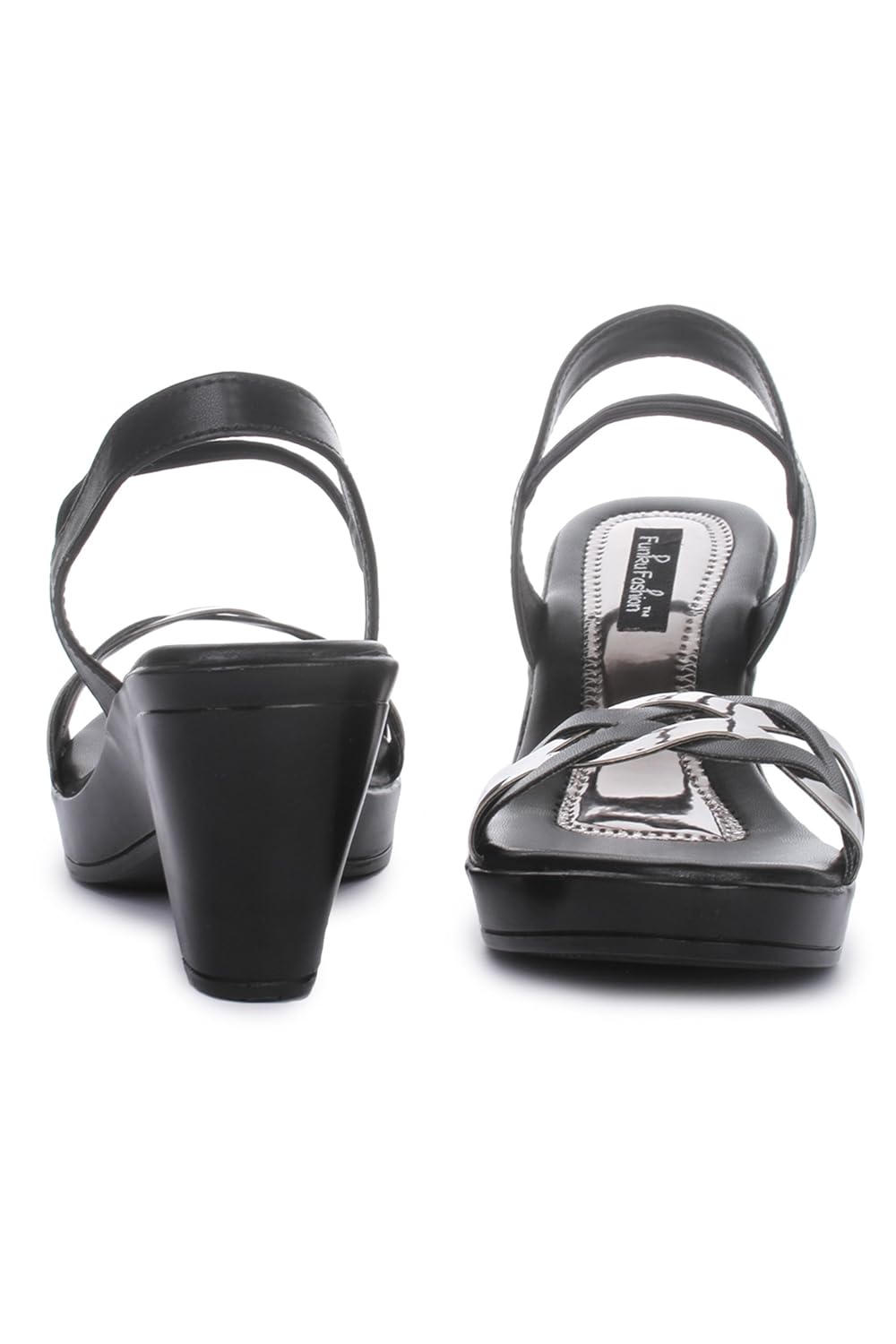 picktoes black block heels