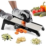 Mandoline Slicer for Food and Vegetables -VEKAYA Adjustable Kitchen Vegetable Slicer For Potatoes and Onion| French Fry Slice