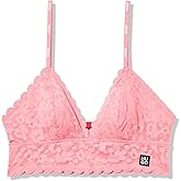 HUGO Women's Leo Lace Triangle Bralette
