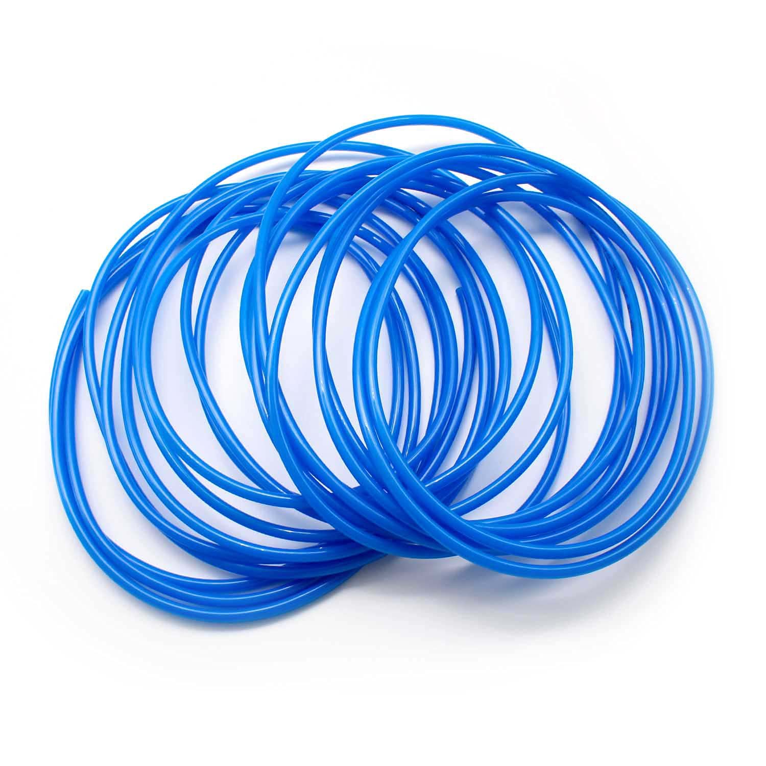 SRJQXH Outer Diameter 6 mm/Inner Diameter 4 mm Pneumatic Hose, Long 10 m Polyurethane Air Hose, Blue Polyurethane PU Hose, Can be Used for Pneumatic Tools