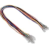 PATIKIL 24" Necklace Cord, 20 Pcs Waxed Bracelet String 2mm Thickness Necklace Ropes Bulk with Clasp for Pendants Bracelets Jewelry Making DIY Craft, Multicolor