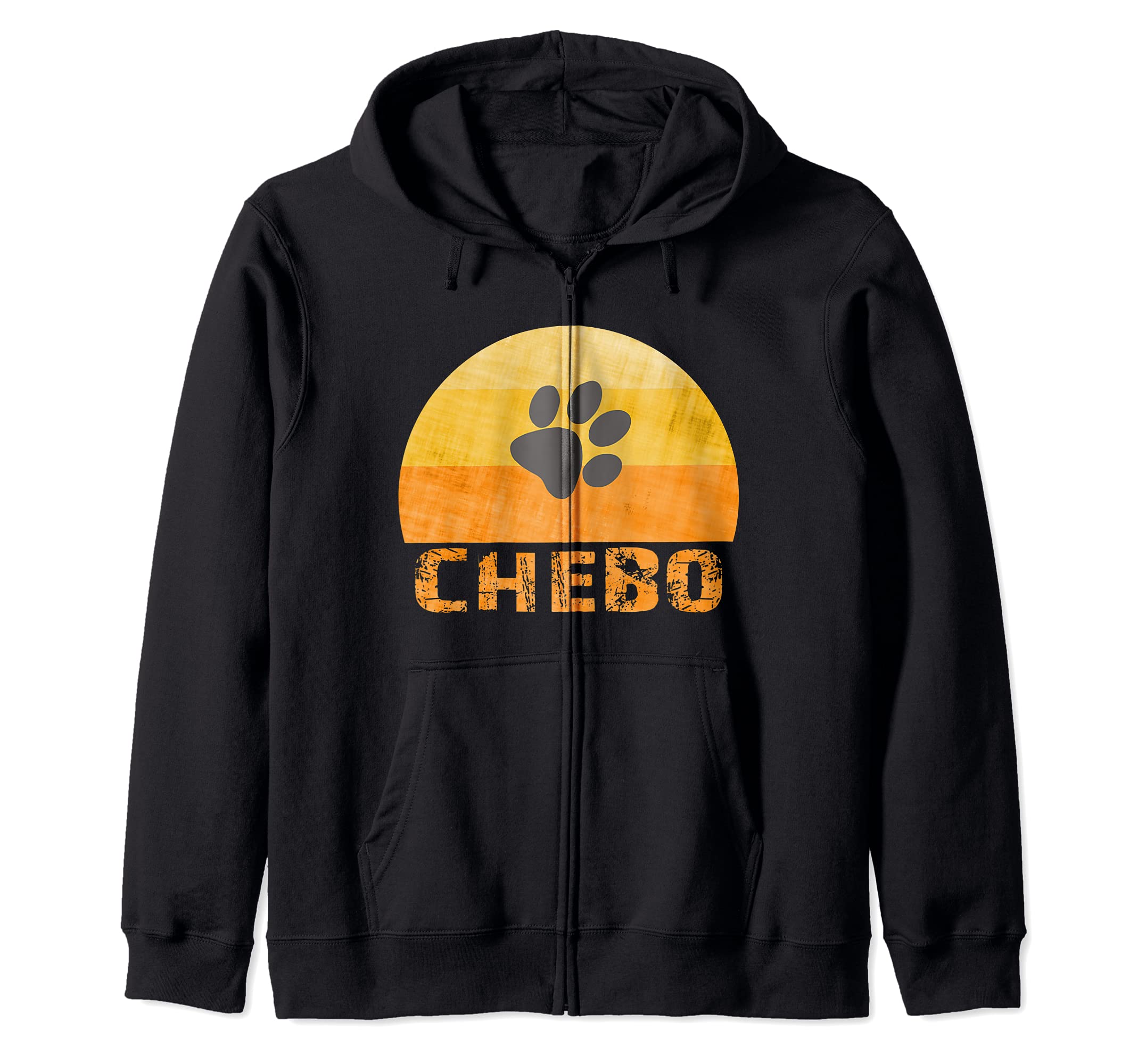 CHEBO DOG 70th 80th 90th Zip Hoodie