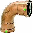 Viega Copper 20623 ProPress Zero Lead XL-C 90-Degree Elbow with 2-1/2-Inch P x P, 1-Pack