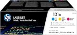HP U0SL1AM 131A Original Toner Cyan Magenta Yellow Multipack