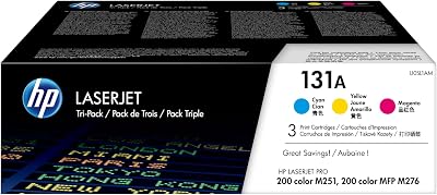 HP U0SL1AM 131A Original Toner Cyan Magenta Yellow Multipack