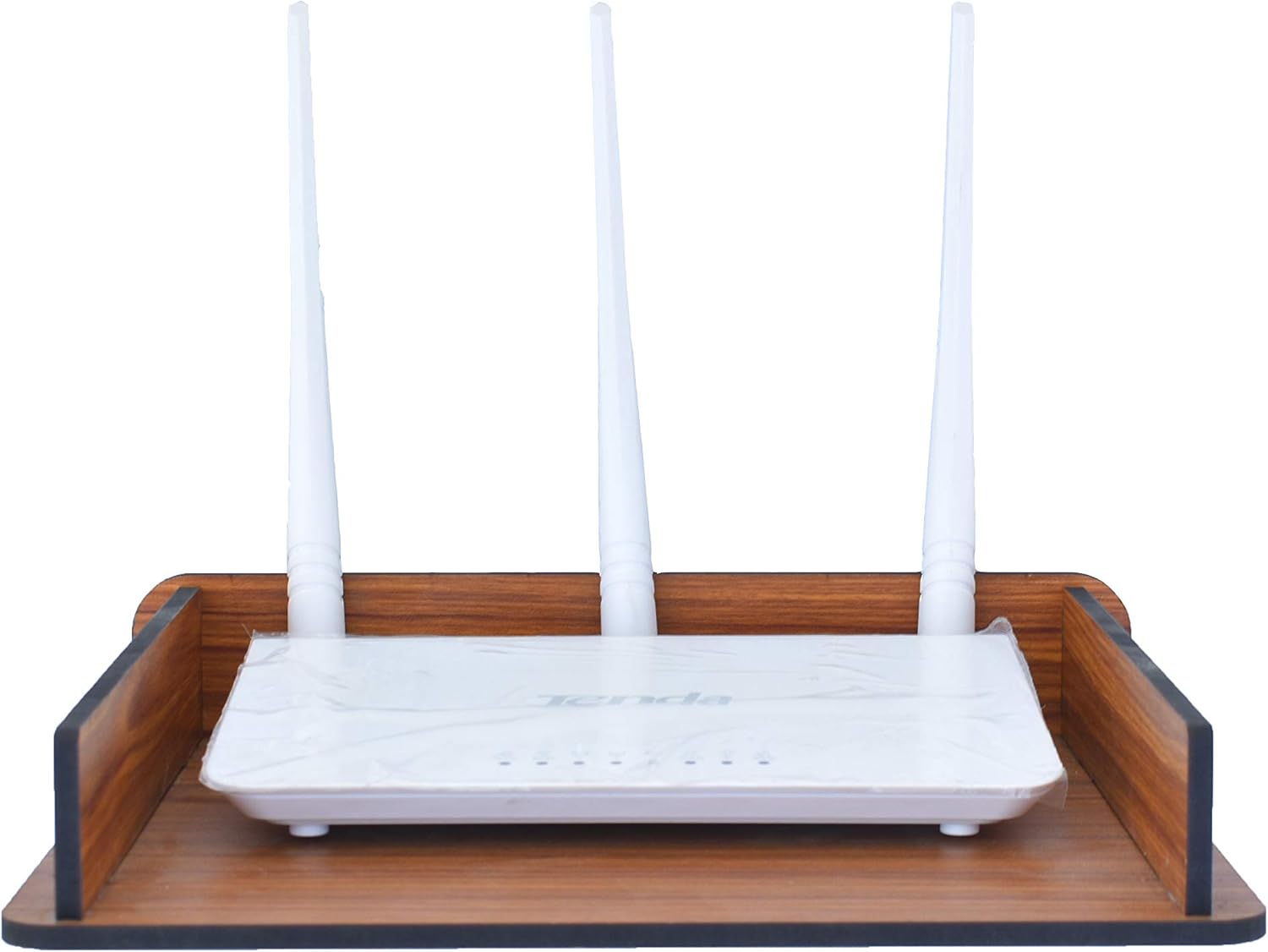 Amaxo Set Top Box Holder Wall Shelf Wall Mount WiFi Router Stand Wall