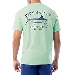 Guy Harvey Men’s Short Sleeve Cotton Graphic