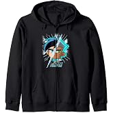 Danny Phantom Split Face Going Ghost Transformation Zip Hoodie