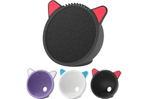 LIBOER Silicone Cover for Ec/-ho P/-op Soft Waterproof Dustproof Portable Protective Case Compatible with Ec-h/o P-o/p Speaker Accessories (Black)