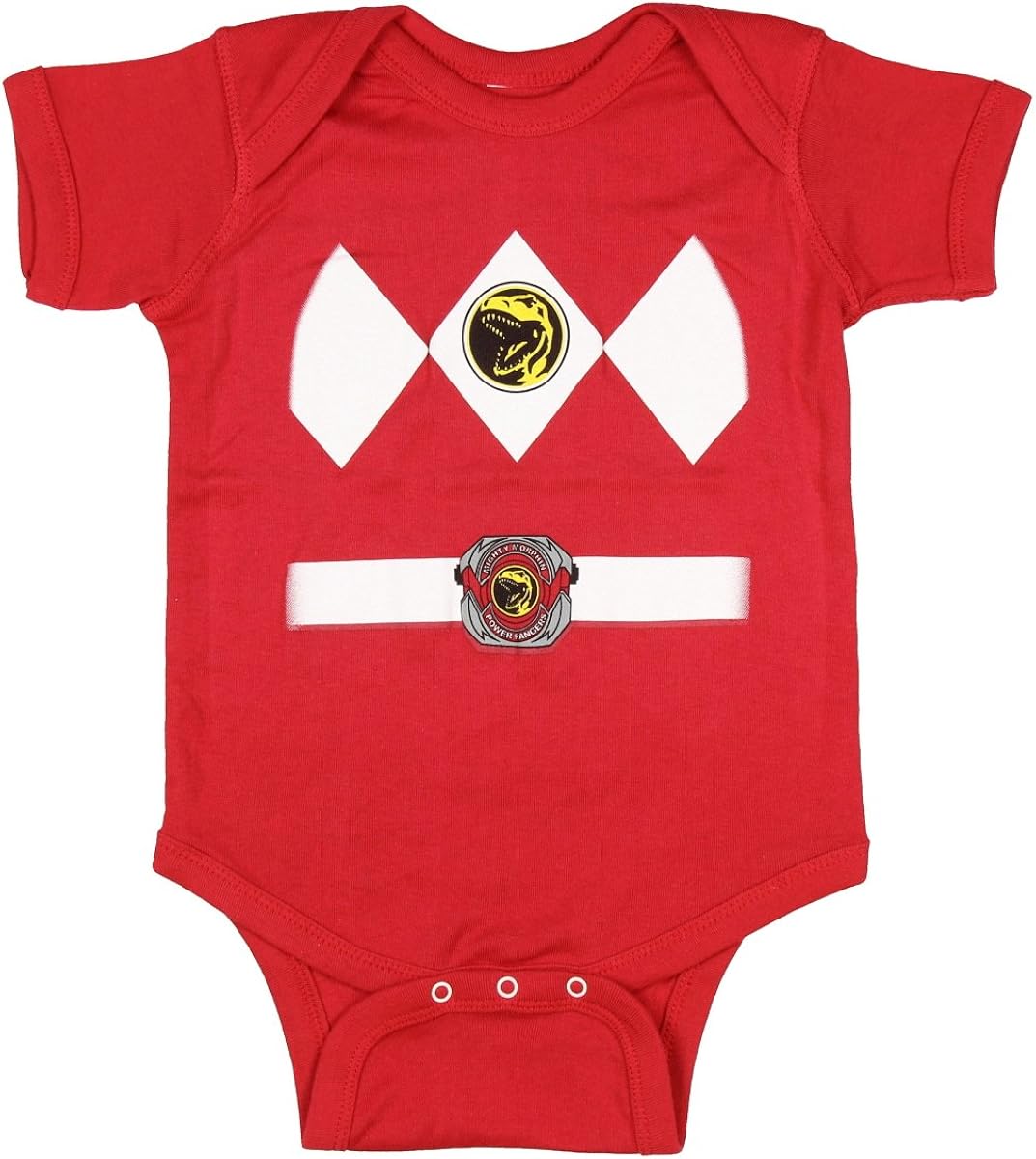 Power Rangers Red Baby Ranger Costume Romper(612 Months