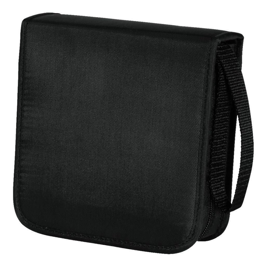 Hama CD Wallet for 40 Discs | CD/DVD/Blu-Ray | Folder for Storage, Space-Saving for the Office, Car and at Home | Black — image 1