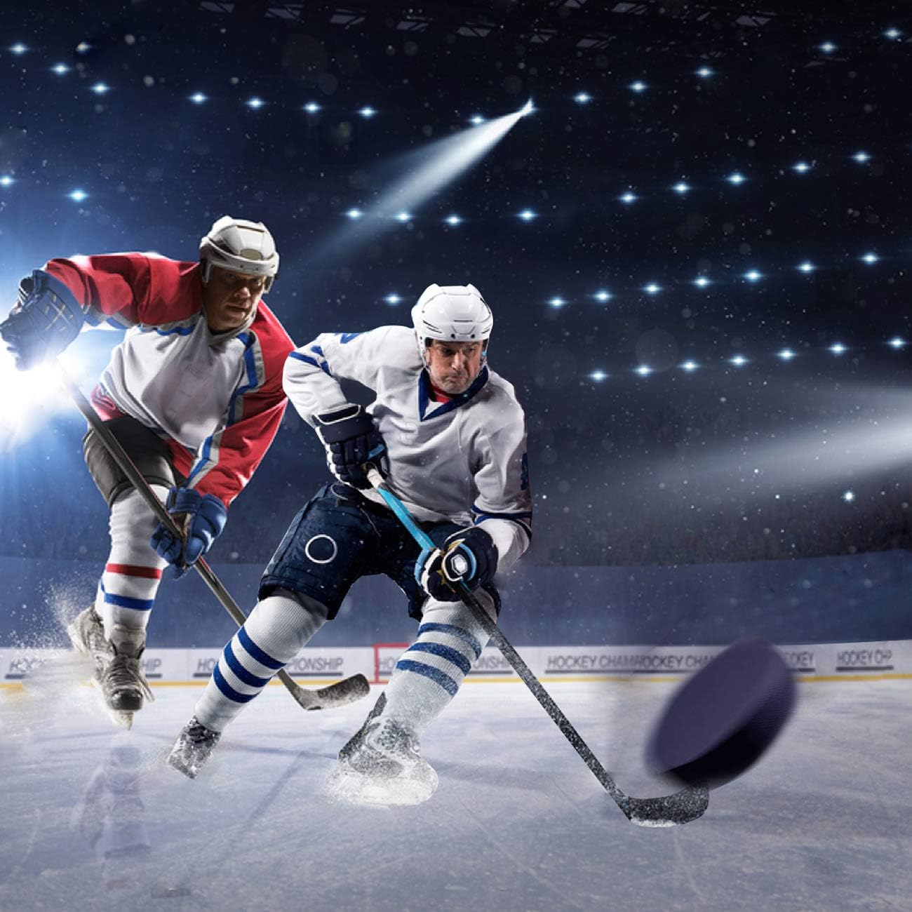Overmont Ice Hockey Pucks Practice Hockey Pucks Sports Fan Hockey Pucks Ice Hockey Balls 18PCS : Sports & Outdoors