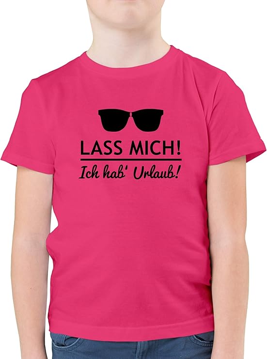 Shirtracer Sprüche Kind Lass Mich! Ich hab' Urlaub! Kinder