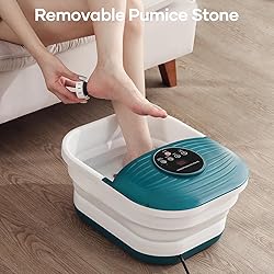 Collapsible Foot Spa Bath Massager with