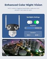 Reolink 4K Outdoor Security Camera 180° Wide Angle Duo 2 Series Plug-in Wi-Fi view 3