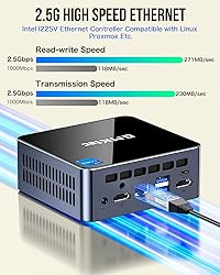 GMKtec Mini PC Intel i5-12450H(Turbo 4.4 GHz) 32GB
