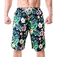 Mens Swimming Trunks Swim Trunks Quick Dry Swim Shorts with Mesh Lining Funny Swimwear Bathing Suits