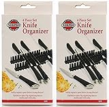 Norpro 4Pc Knife Drawer Organizer Set Works w/All