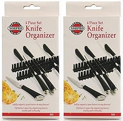 Norpro 4Pc Knife Drawer Organizer Set Works w/All