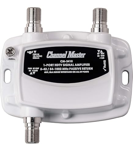 Channel Master 12v Tv Antenna Booster Cm-7777hd Manual Channel