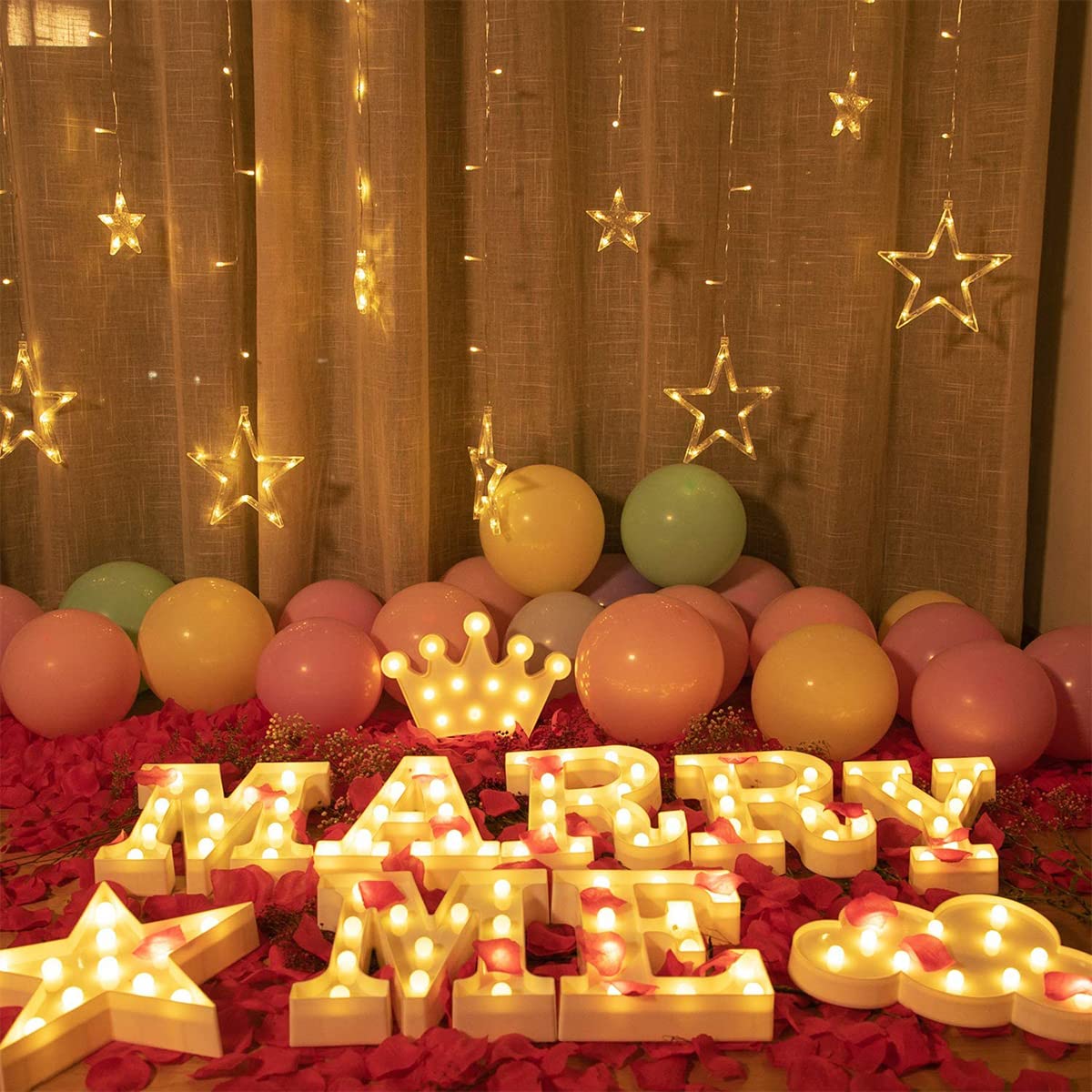 Laerjin Light Up Letters, Marquee Letters with