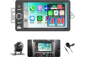 Car Radio for Chevy Chevrolet Silverado SSR Tahoe 2003-2006, GMC Siera Yukon 2003-2006, Hummer H2 2003-2007 CarPlay Android A