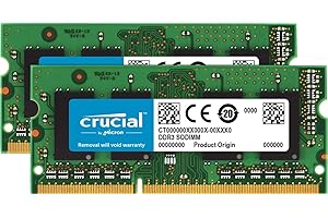 Crucial RAM 16GB Kit (2x8GB) DDR3 1600 MHz CL11 Laptop Memory CT2KIT102464BF160B