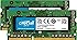 Crucial 16GB Kit (8GBx2) DDR3/DDR3L 1600 MT/s (PC3-12800) SODIMM 204-Pin Memory For Mac - CT2K8G3S160BM