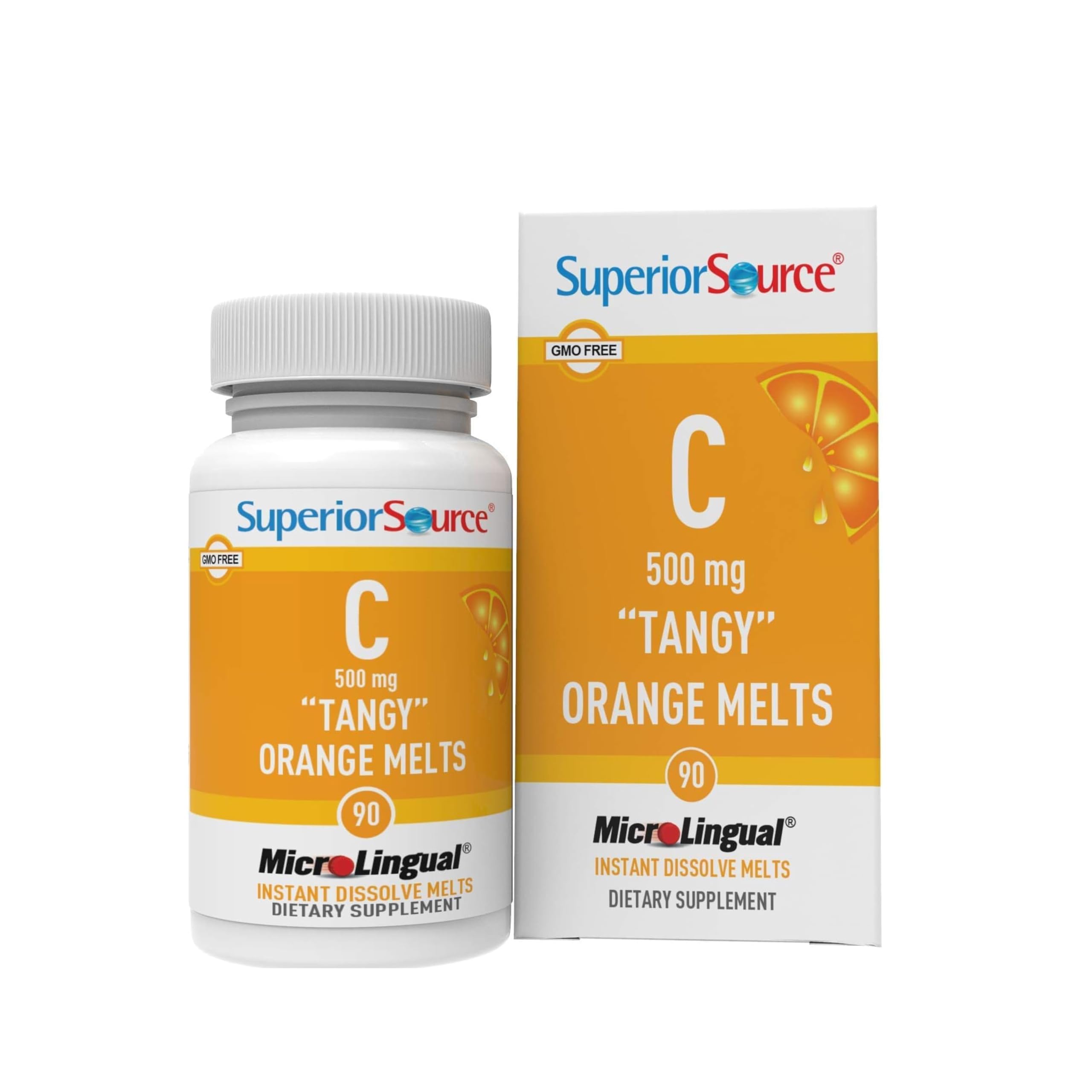 C 500 mg "Tangy" Orange Melts