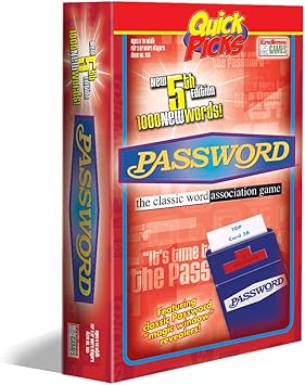 Quick Picks Password Travel Game