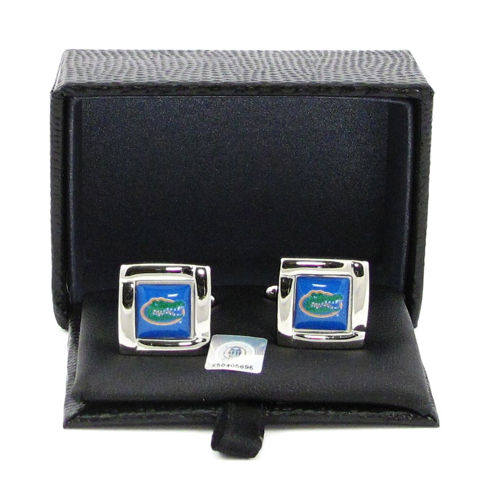 Florida Gators Team Logo NCAA Square Cufflinks Gift Box Set Florida Gators Team Logo NCAA Square Cufflinks Gift Box Set