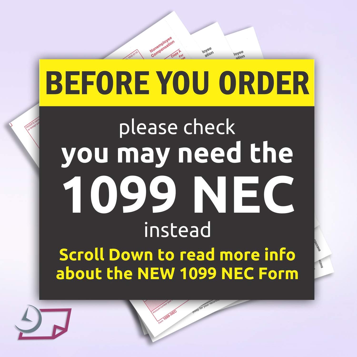 1099 MISC Forms for 2020, 4-Part Tax Forms, Vendor Kit of 25 Laser Forms and 25 Self-Seal Envelopes, Forms Designed for QuickBooks and Other Accounting Software : Office Products