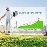 PeakPulse LC600AG Golf Rangefinder 600 Yards Slope Flag-Lock 6X Mag view 7
