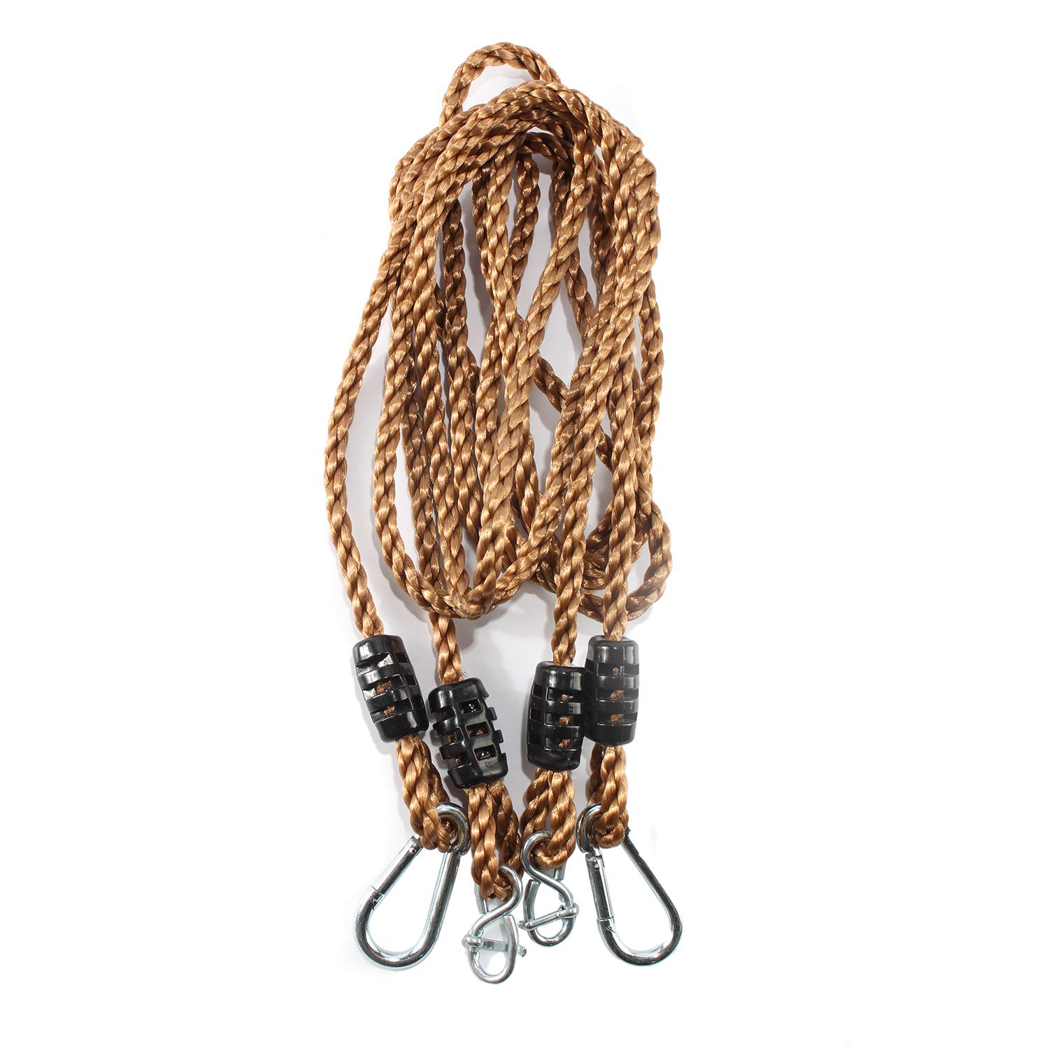 Katomi Swing Rope – Perfect Garden Swings for Children Outdoor Garden Swings for Children Kids Swings for Garden 2.5m Pair of Ropes