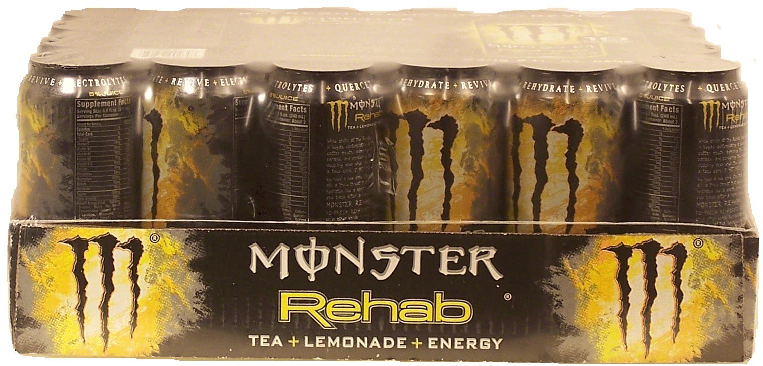 Mua Monster Rehab Tea + Lemonade + Energy, Energy Iced Tea, 15.5 Ounce ...