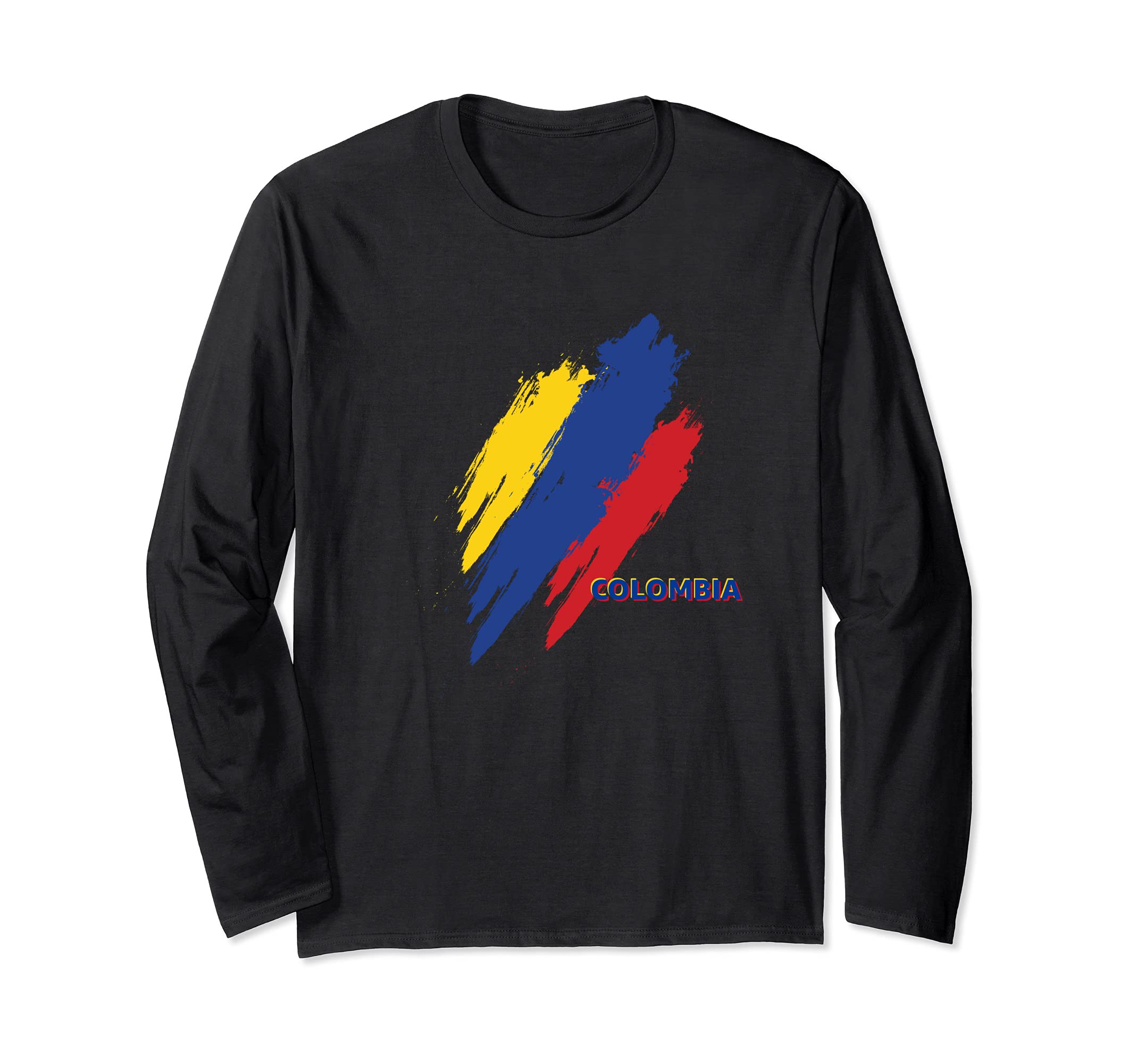 Flag Colombia Long Sleeve T-Shirt