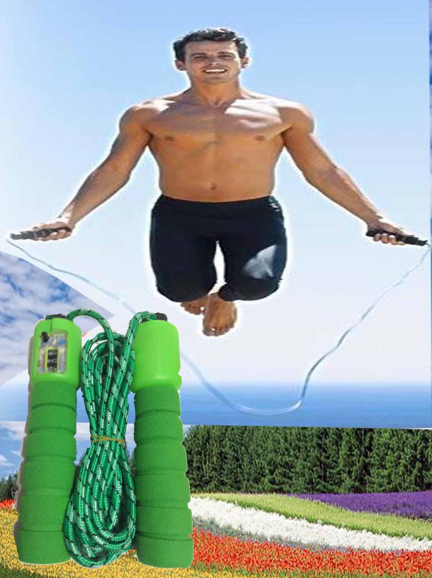 Skipping Rope Jumping Calorie-Digital-Counter-Timer-Gym-Cross-fit-Fitness