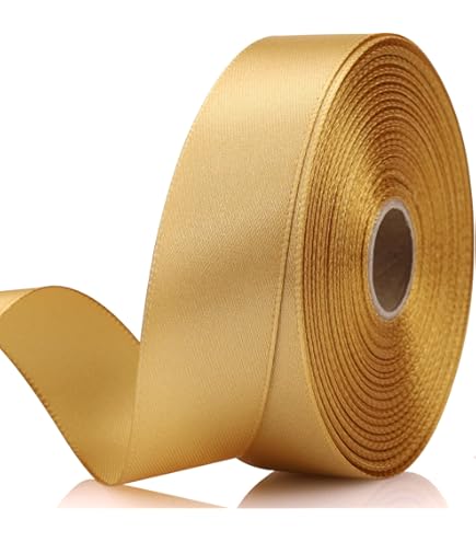 Creative Ideas Solid Satin Ribbon - 7/8 Inch X 100 Yards Black