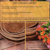 VLYHGO Coco Liner 30 Inch Wall Trough Liner for Wall Mounted Planters 2 Pack view 5
