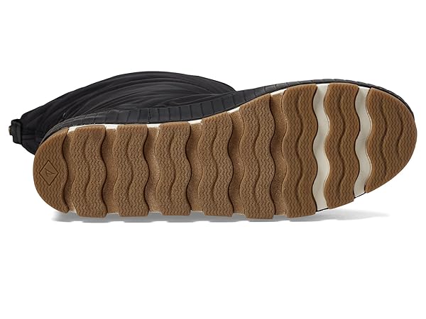 SPERRY WOMEN’S TORRENT FOLD DOWN SNOW BOOT, BLACK, 7