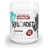 5% Nutrition Rich Piana Reloaded High Stim Pre-Workout | Ultra Energy, Focus, Pumps, Power & Endurance | Citrulline, GlycerSize, Nitrosigine, Creatine, Choline, Huperzine A (Frostbite)