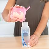 Dr. Brown's Baby Milk Powder Dispenser with Snap-On Pink Lid view 7