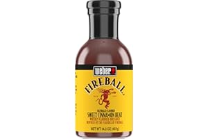 Weber Fireball Whiskey Flavored BBQ Sauce, 14.3 oz