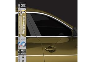 Gila Heat Shield Plus 5% VLT Automotive Window Tint DIY Extra Heat Control Glare Control 2ft x 6.5ft (24in x 78in) 5% Super L