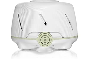 MARPAC Yogasleep Dohm (White,Green) The Original White Noise Machine, Relaxing Natural Sound from a Real Fan, Noise Cancelling For Office Privacy, Sleep Aid For Adults & Baby, Travel Size Pink Noise Machine