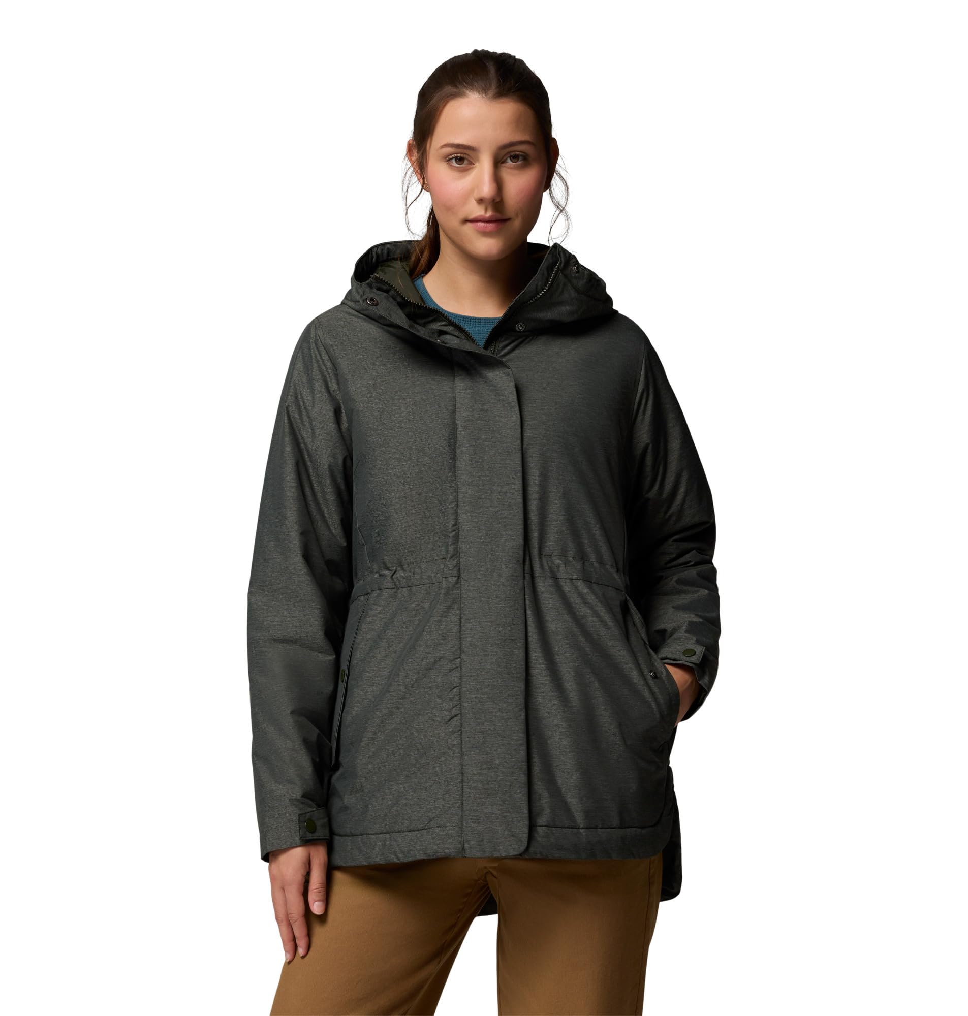 Columbia Womens Lillian Ridge Insulated Jacket, Greenscape, Small