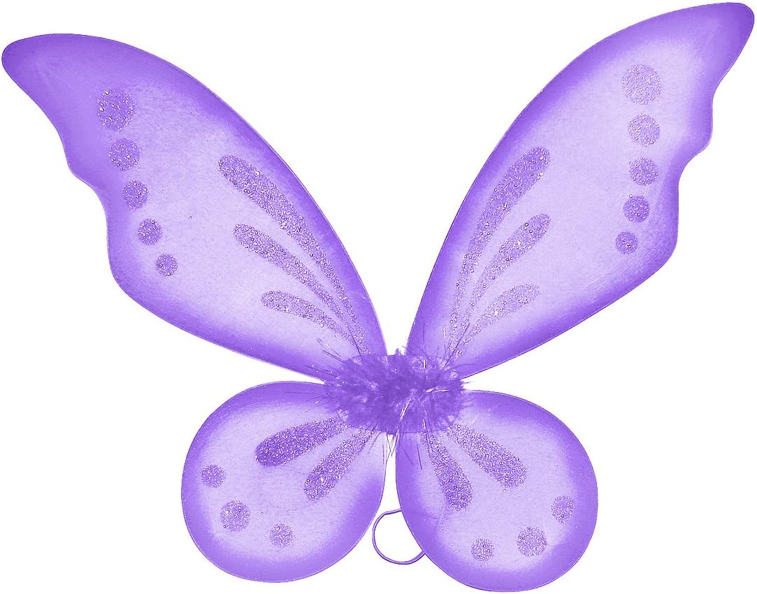 Lavender Sparkling Fairy Costume Wings by Cutie Collection